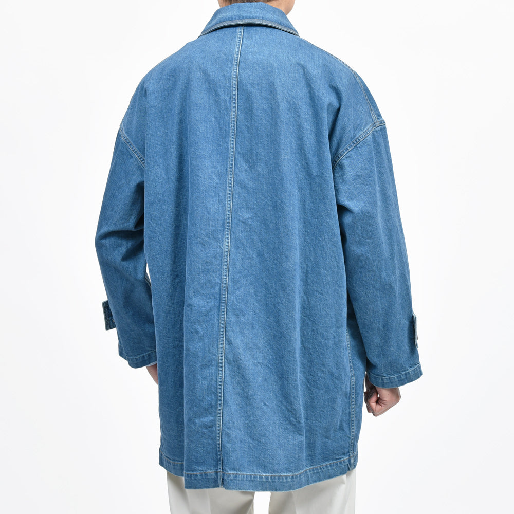 MACKINTOSH（マッキントッシュ） HUMBIEハンビー ストーンバイオウォッシュデニムオーバーサイズドバルカラーコート
