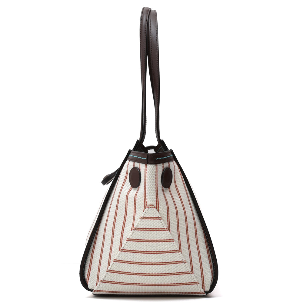MARNI(マルニ) BMMP0152A0/P8195 Riviera キャンバスストライプミニバッグ