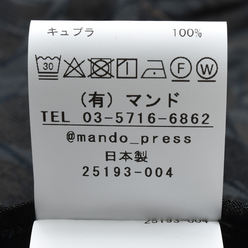 mando（マンド） キュプラジャガード2Bジャケット 25193-004