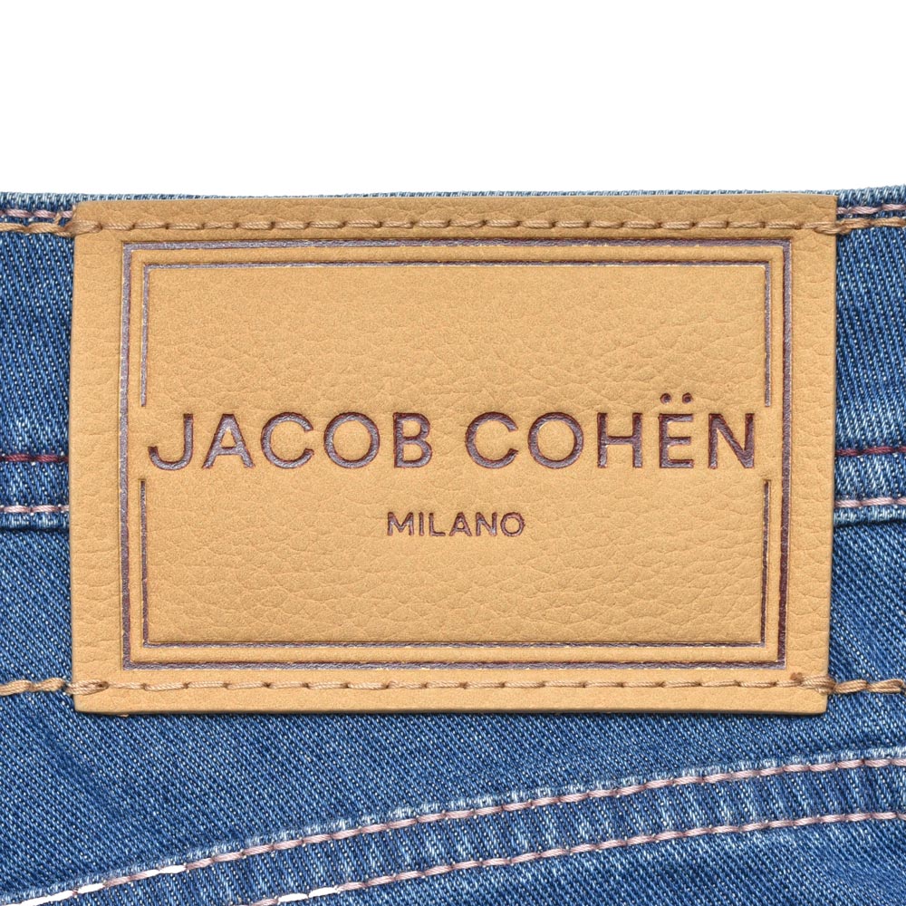 JACOB COHEN（ヤコブコーエン） BARDバード ウォッシュドコットンストレッチスリムテーパードデニム 226-32411