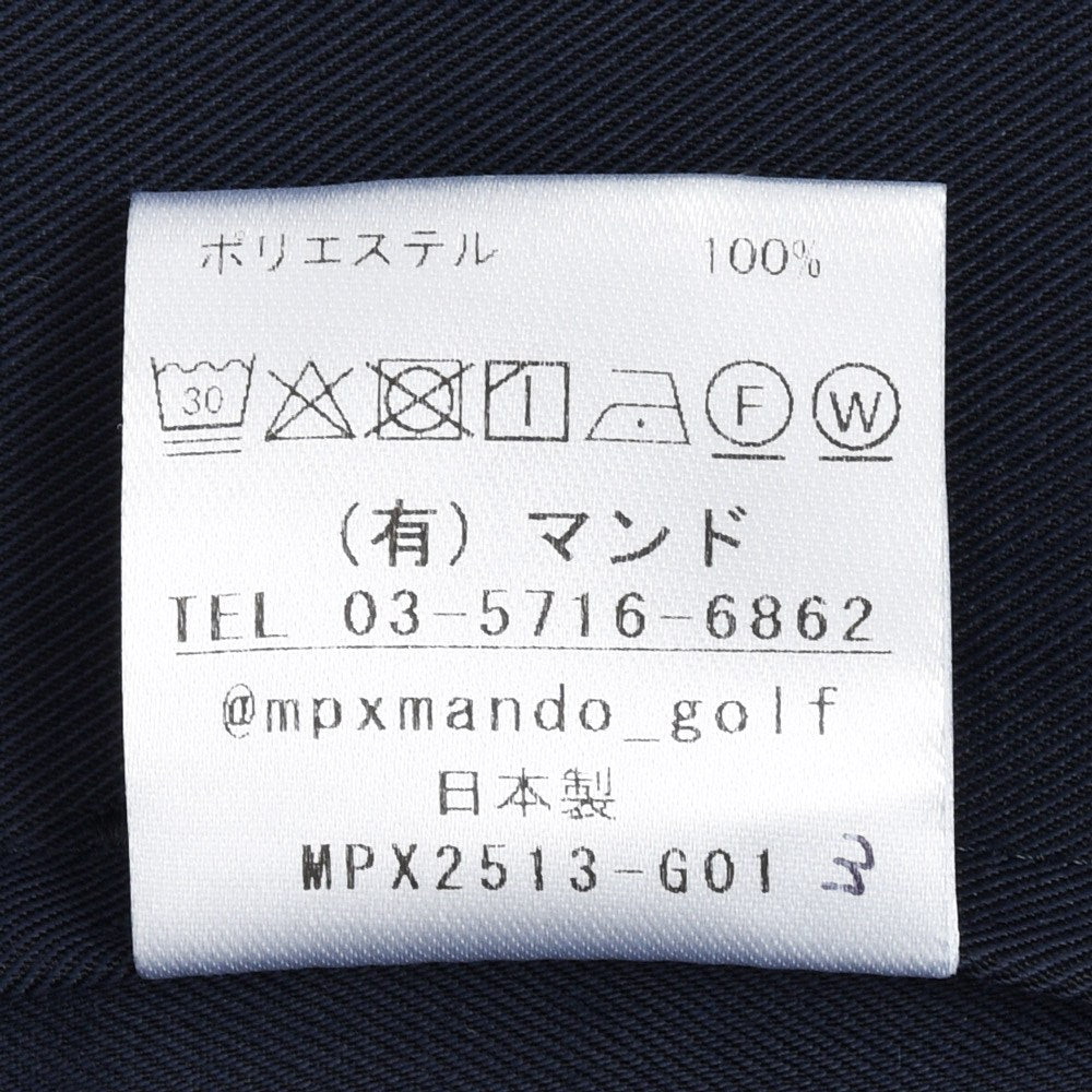 MPX mando GOLF（エムピーエックス マンド ゴルフ） ナチュラルストレッチポリエステルギャバジン2Bジャケット MPX25130G01