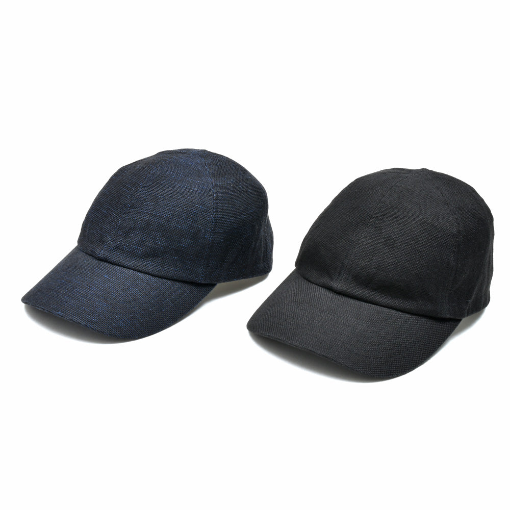 MATURE HA._MIL（マチュアーハ ミル） trainer cap_w linen canvas washed リネン6パネルキャップ MIL-TC1120WS_W