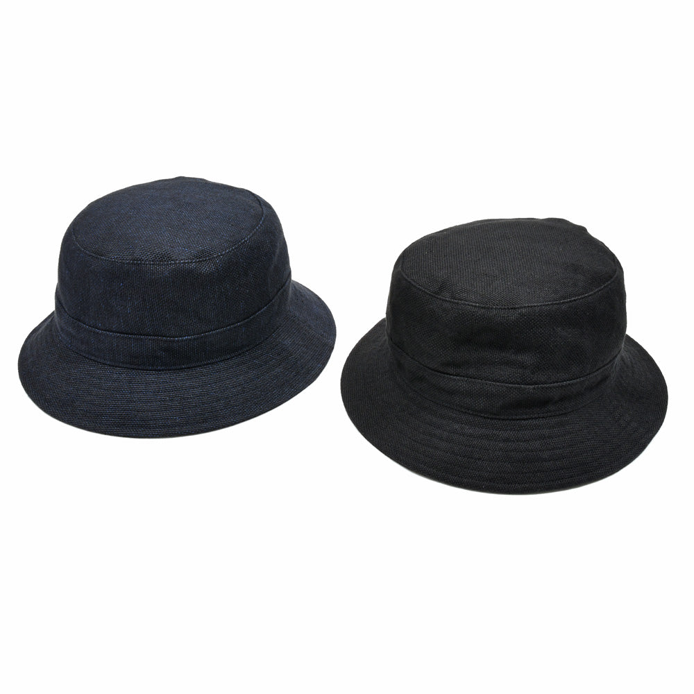 MATURE HA._MIL（マチュアーハ ミル） bucket hat linen canvas washed リネンバケットハット BK4220WS