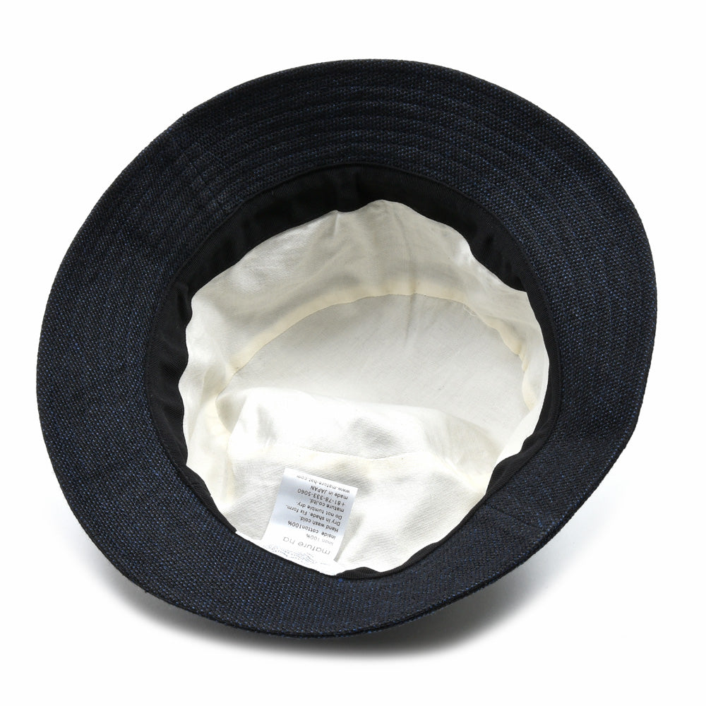 MATURE HA._MIL（マチュアーハ ミル） bucket hat linen canvas washed リネンバケットハット BK4220WS