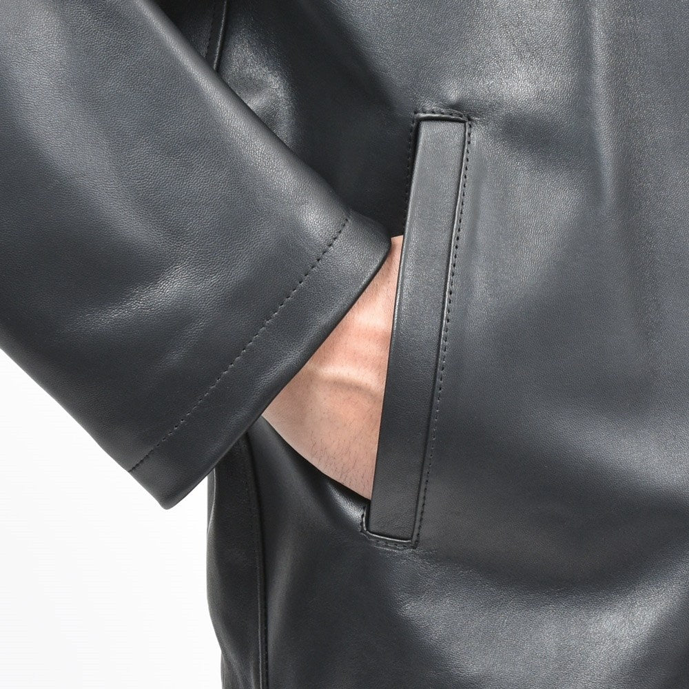 ADORNI（アドルニ） Yanヤン ラムレザーカバーオール AD4702