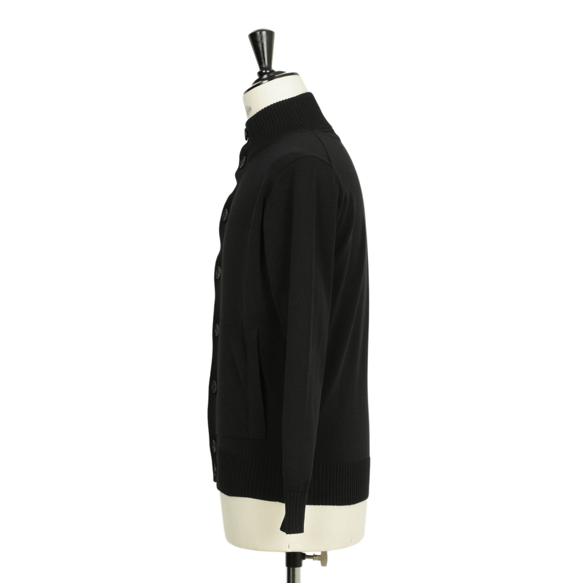 フィリッポ デ ローレンティス /【菅原靴店 別注モデル】 ニットカーディガン / BB3MLT CR12R 5110-BB3ML11 / ブラック