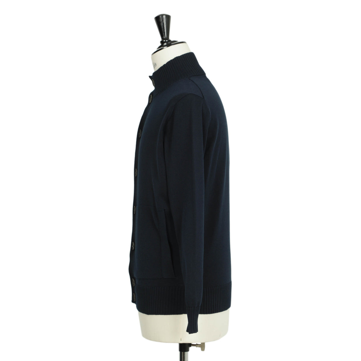 フィリッポ デ ローレンティス /【菅原靴店 別注モデル】 ニットカーディガン / BB3MLT CR12R 5110-BB3ML11 / ネイビー