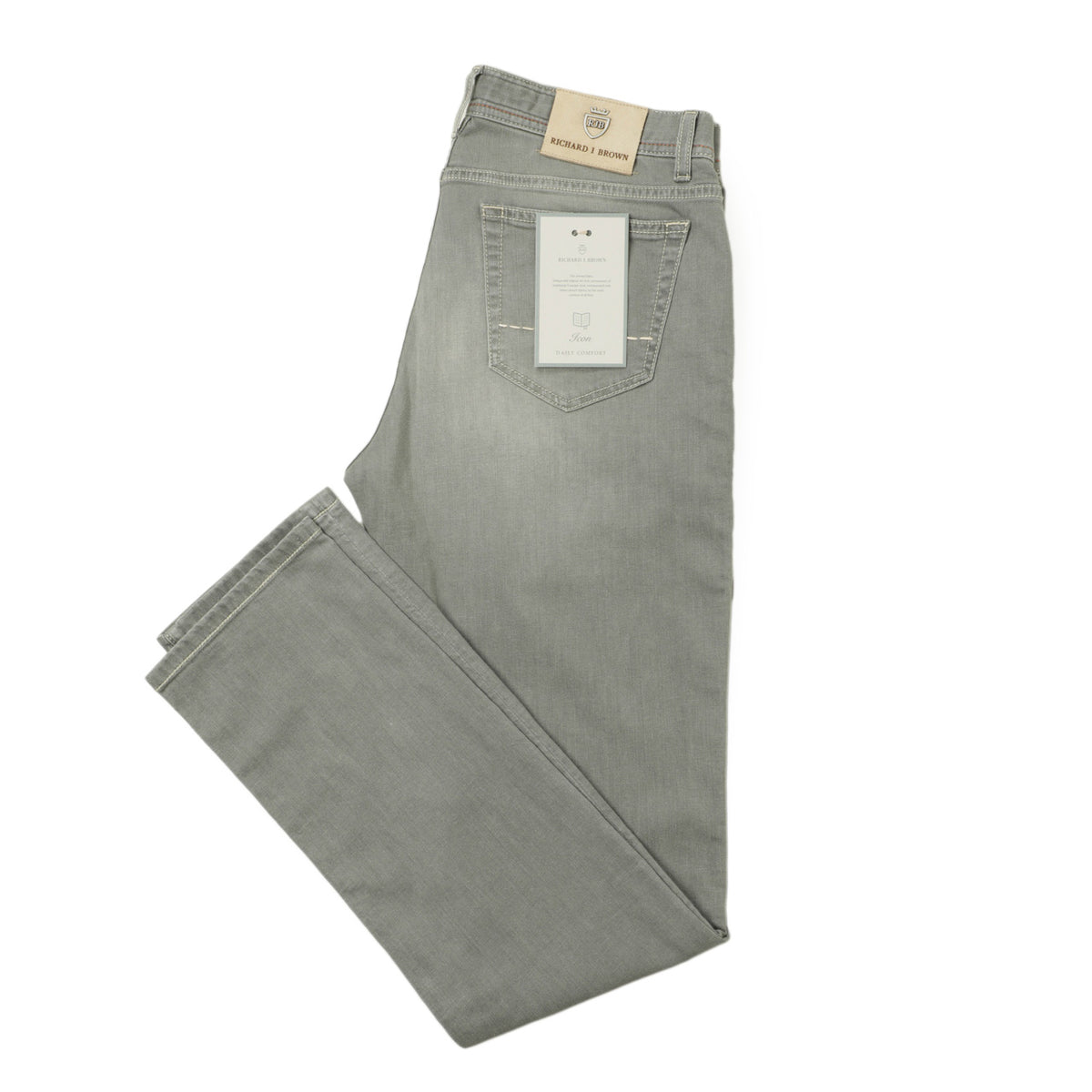 リチャード J ブラウン / ストレッチ スリム デニム パンツ / TOKYO / W329 グレー