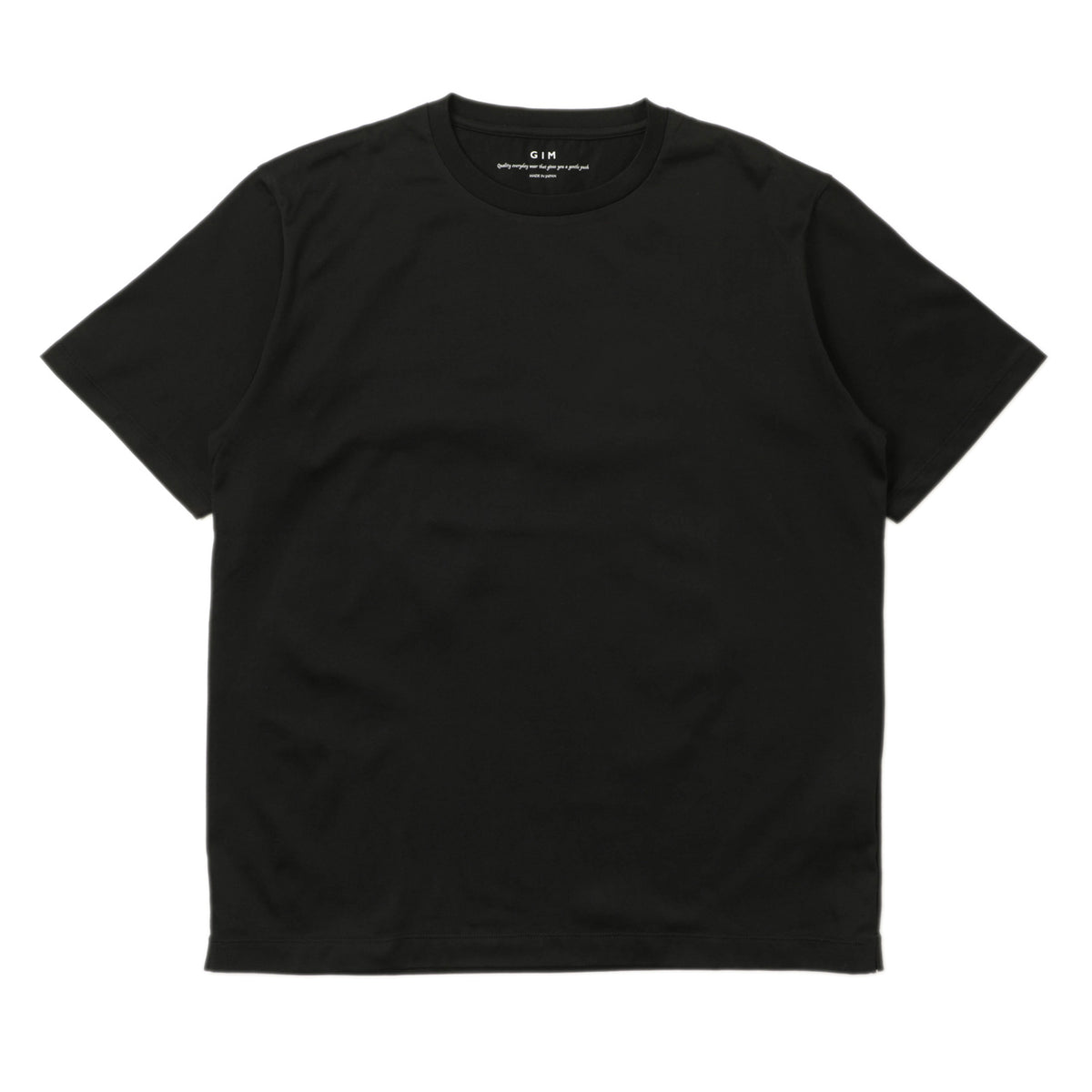 ジム /  アメリカンシーアイランドコットン クルーネック Tシャツ / 25204549 / 005 ブラック