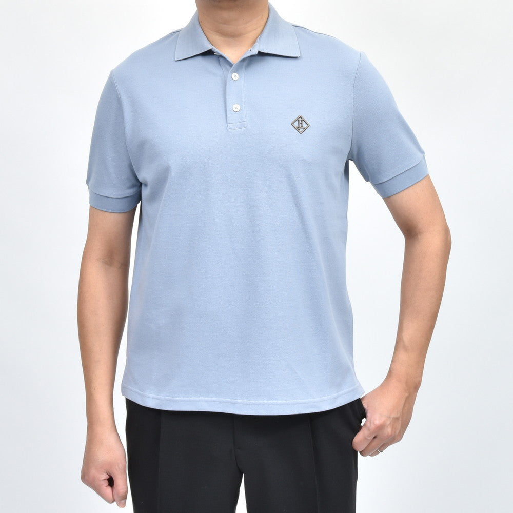 HERNO（ヘルノ） コットン鹿の子S/Sポロ JPL00135U 54005 12151600132