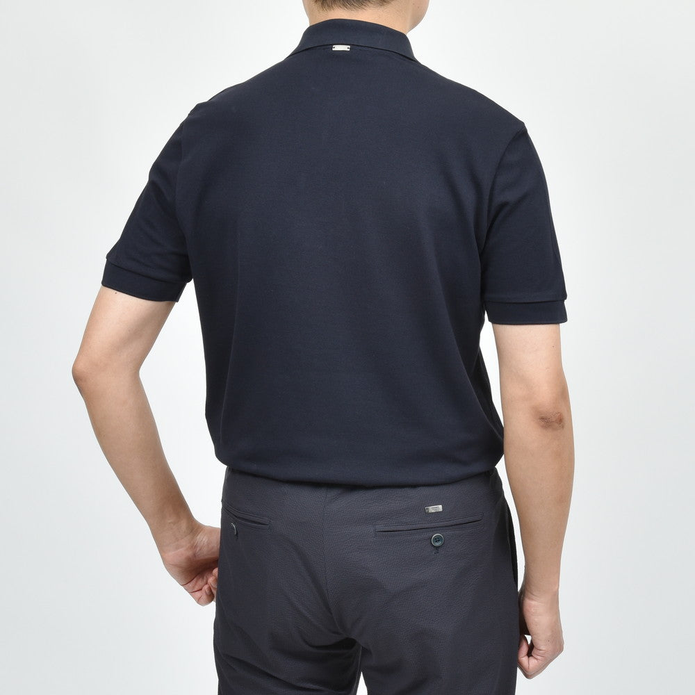 HERNO（ヘルノ） コットン鹿の子S/Sポロ JPL00135U 54005 12151600132