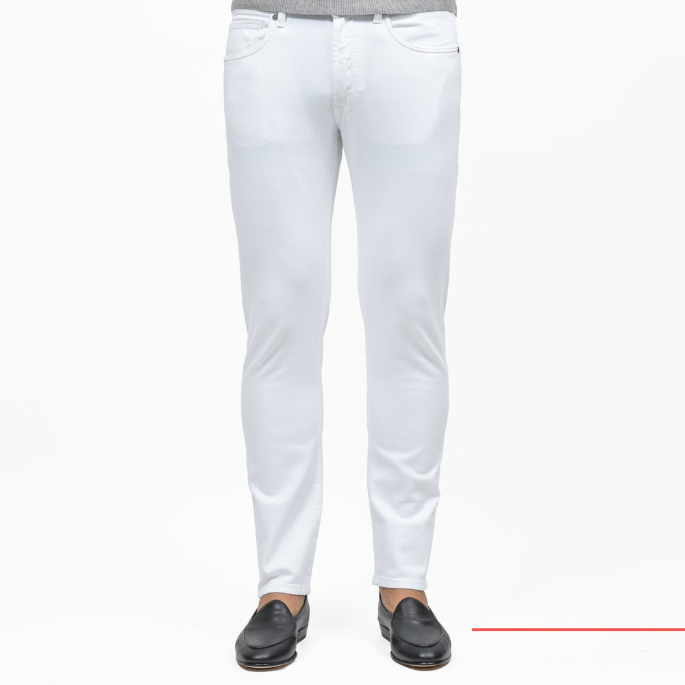 INCOTEX BLUE DIVISION（インコテックス ブルーディヴィジョン） Slim Fit ウォッシュドストレッチドリルスリムテーパードパンツ BDPS0003-00530S/3160