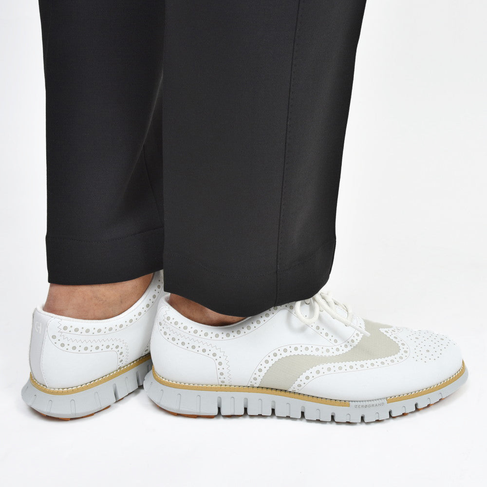 COLE HAAN（コール ハーン） ゼログランドリマスタードノーソウ ウィングチップゴルフシューズ(スパイクレス) C39846 15051601130