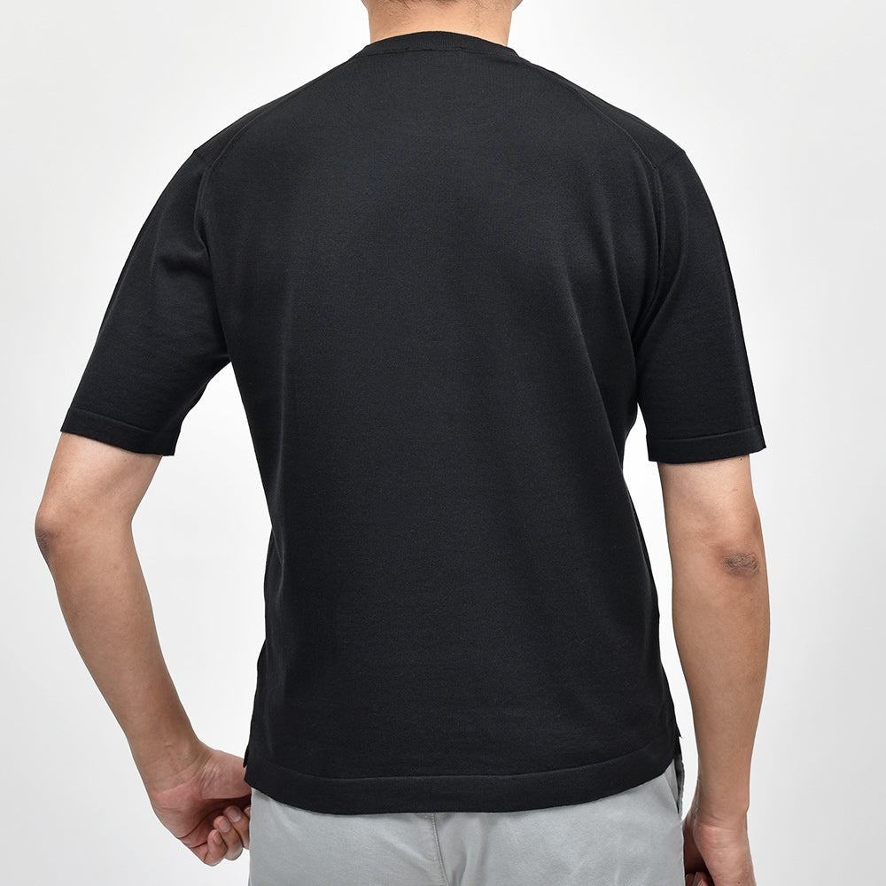 JOHN SMEDLEY ジョンスメドレー S4676 シーアイランドコットン 30ゲージ クルーネック ニットTシャツ