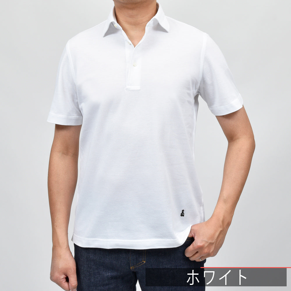 GUY ROVER（ギ ローバー） guji/ring別注ウォッシュドコットン鹿の子S/Sポロ 3850PC235-551500