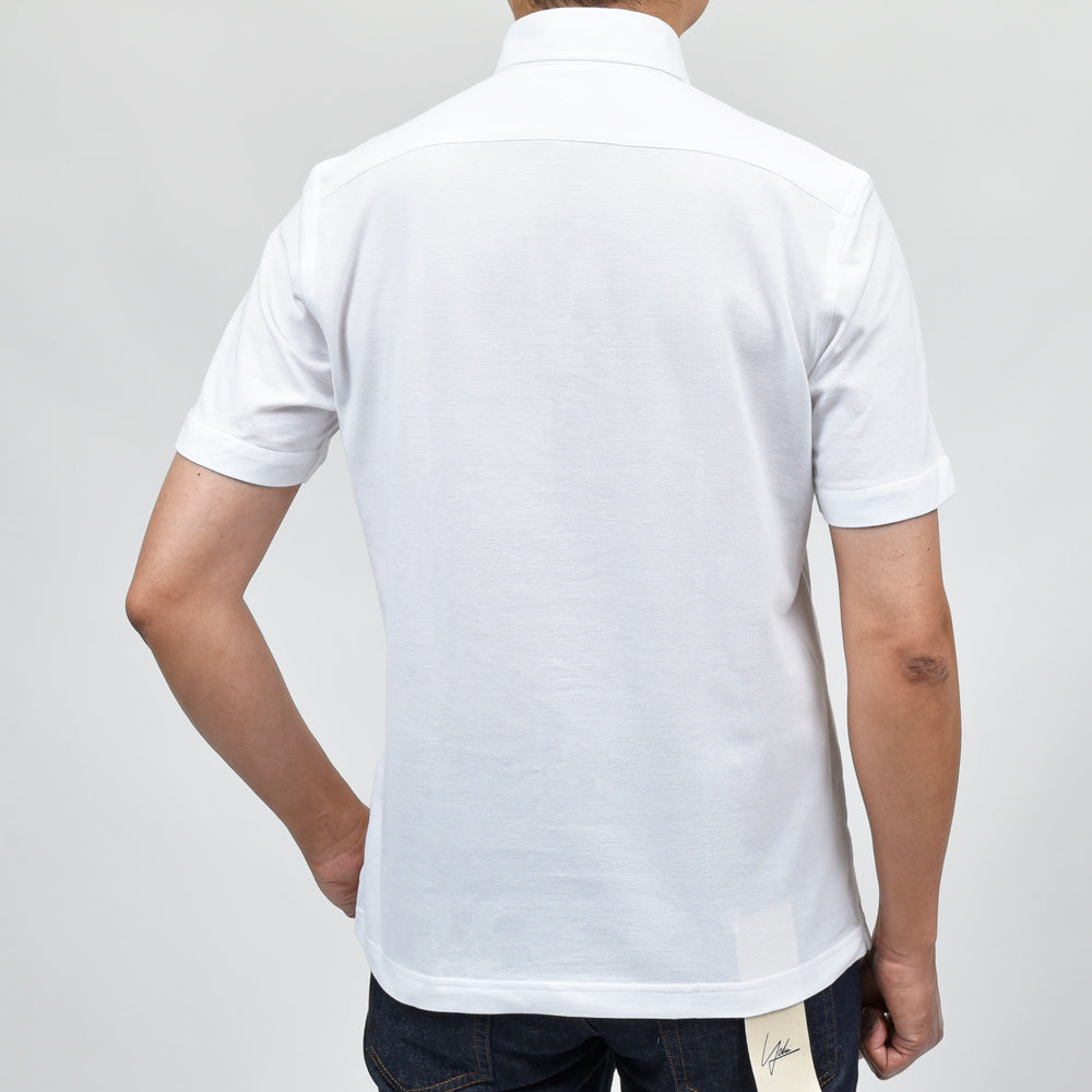 GUY ROVER（ギ ローバー） guji/ring別注ウォッシュドコットン鹿の子S/Sポロ 3850PC235-551500