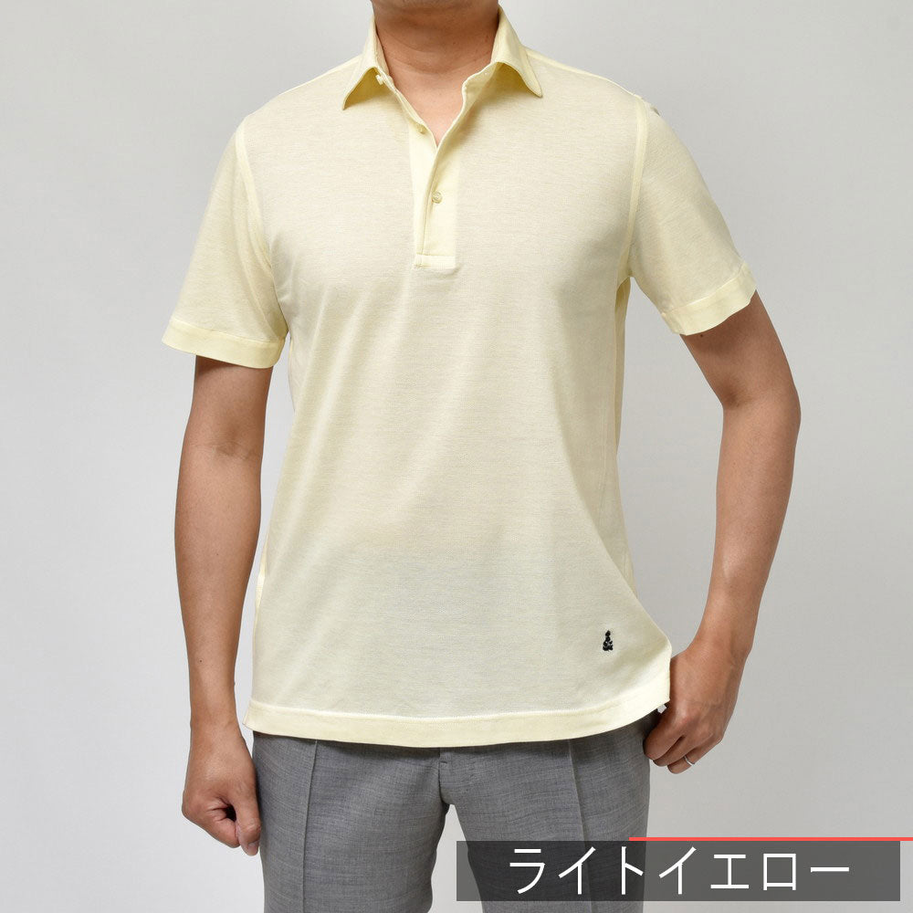 GUY ROVER（ギ ローバー） guji/ring別注ウォッシュドコットン鹿の子S/Sポロ 3850PC235-551500