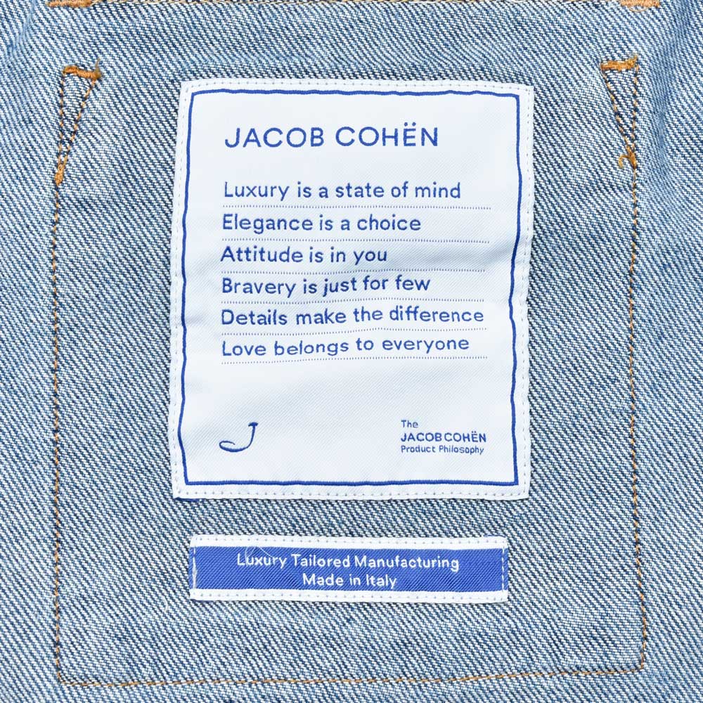 JACOB COHEN（ヤコブコーエン） ウォッシュドコットンセルロースデニムシャツジャケット 226-31809