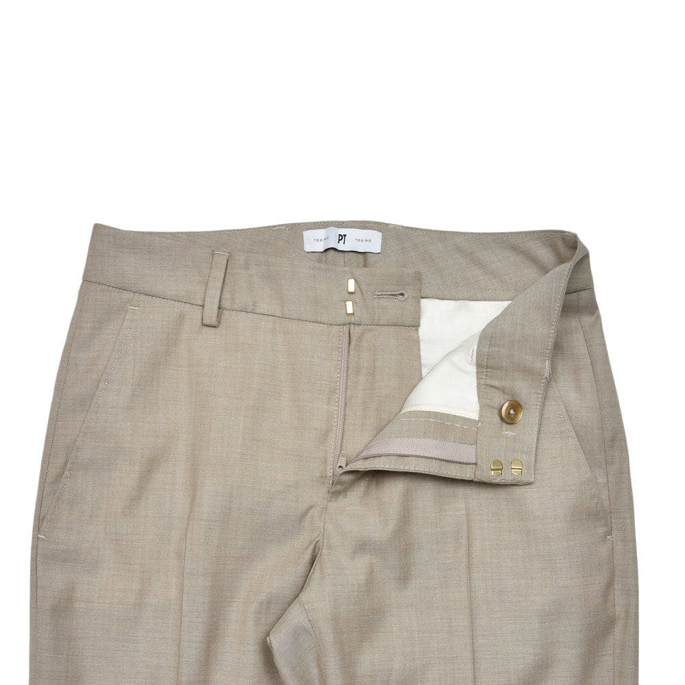 PT TORINO(ピーティー トリノ) NEW YORK/MA28 ウールレーヨンテーパードパンツ