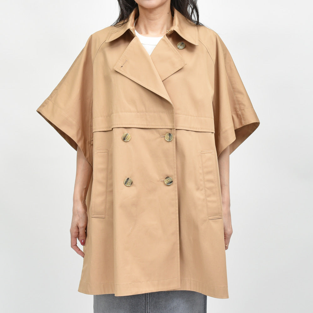 HERNO(ヘルノ) IM000184D コットンギャバジンケープコート