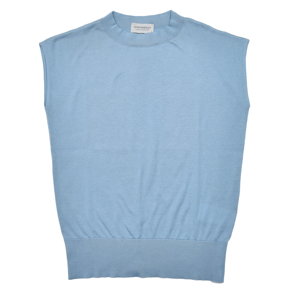 JOHN SMEDLEY(ジョンスメドレー) S4415 フレンチスリーブコットンニット