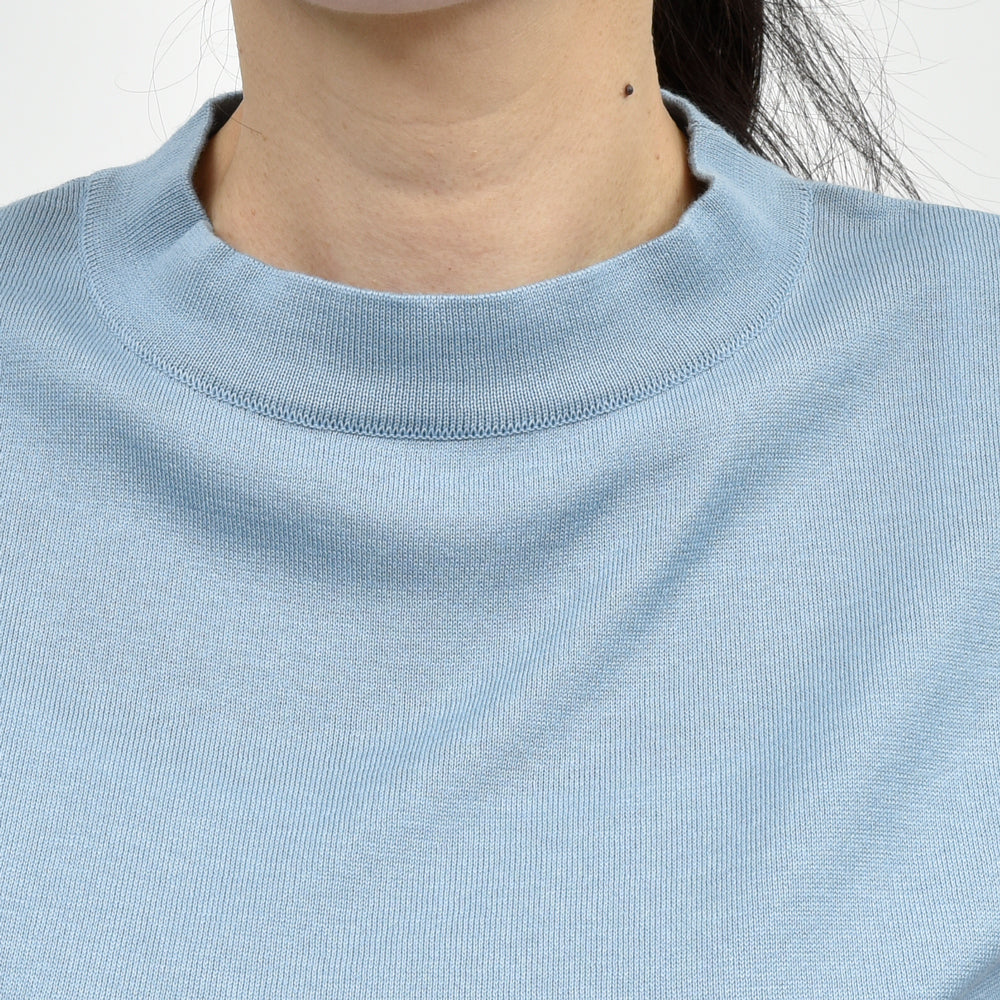 JOHN SMEDLEY(ジョンスメドレー) S4415 フレンチスリーブコットンニット