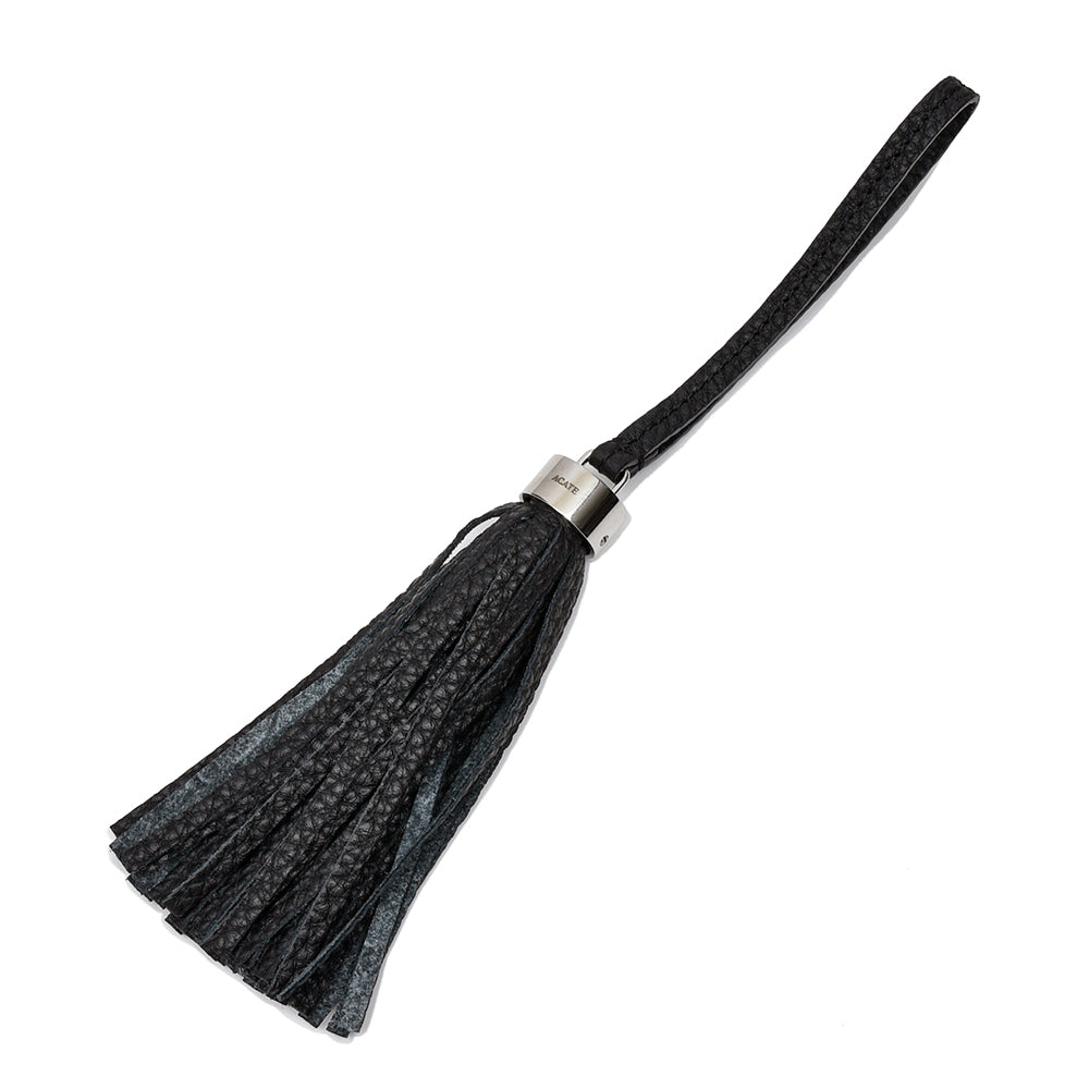 ACATE アカーテ ARGENTO TASSEL アルジェントタッセル カーフ シュリンクレザー シルバーメタル タッセル