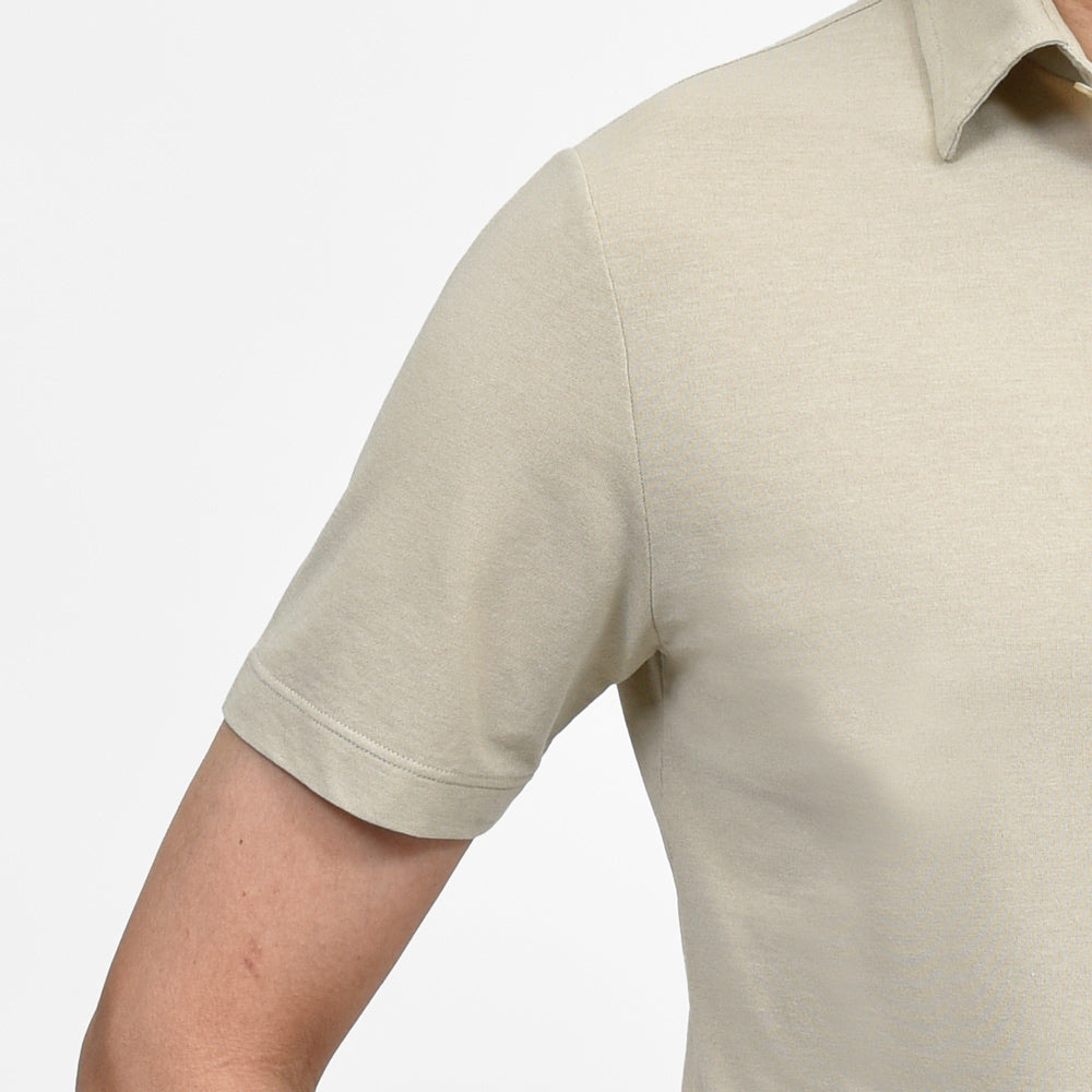 ZANONE（ザノーネ） アイスコットンクレープS/Sポロ POLO MC/SLIM FIT/815109/ZG380/34401(M)