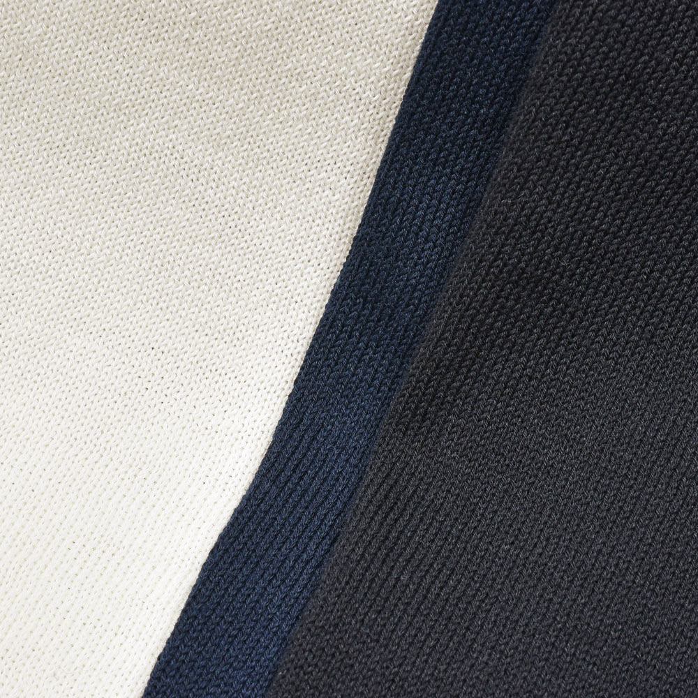 FILIPPO DE LAURENTIIS（フィリッポ デ ローレンティス） クレープコットンS/Sスキッパーポロニット PL0MCSK19
