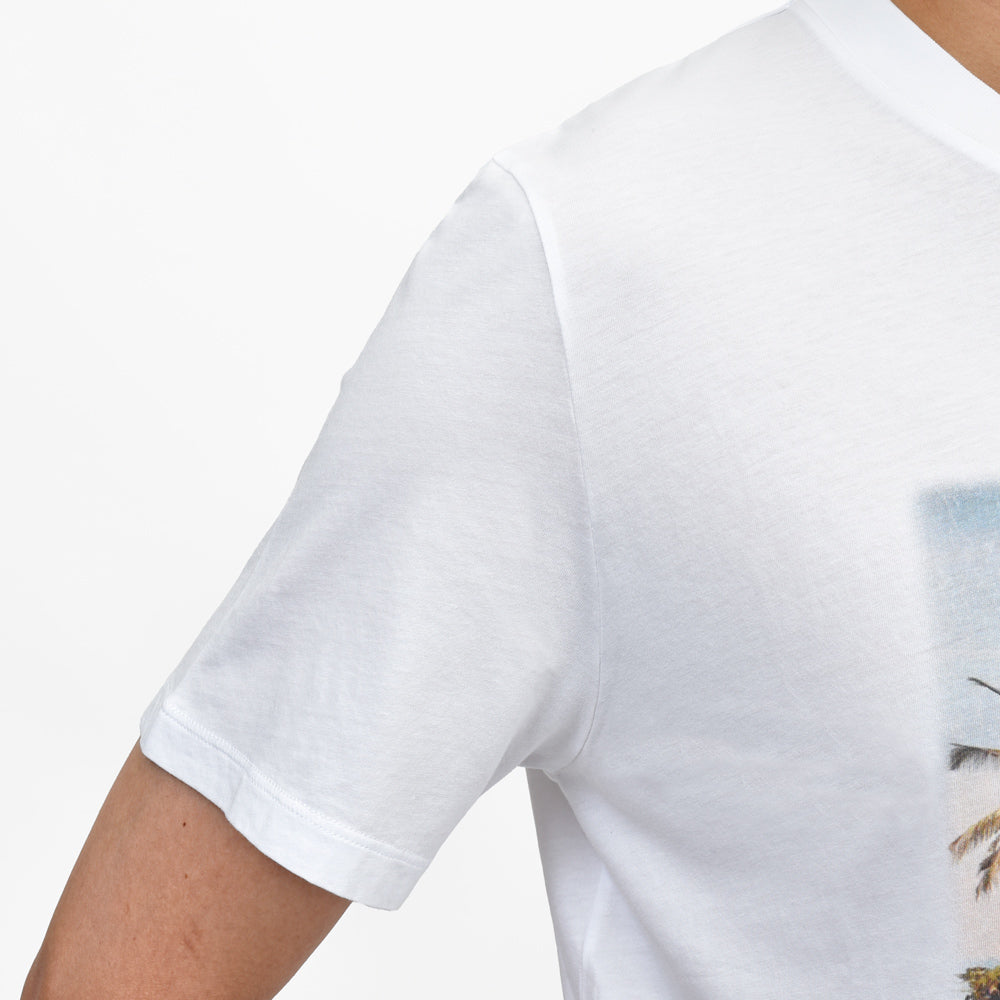 JACOB COHEN（ヤコブコーエン） Sports Collection コットンS/Sクルーネックプリントカットソー 226-34413