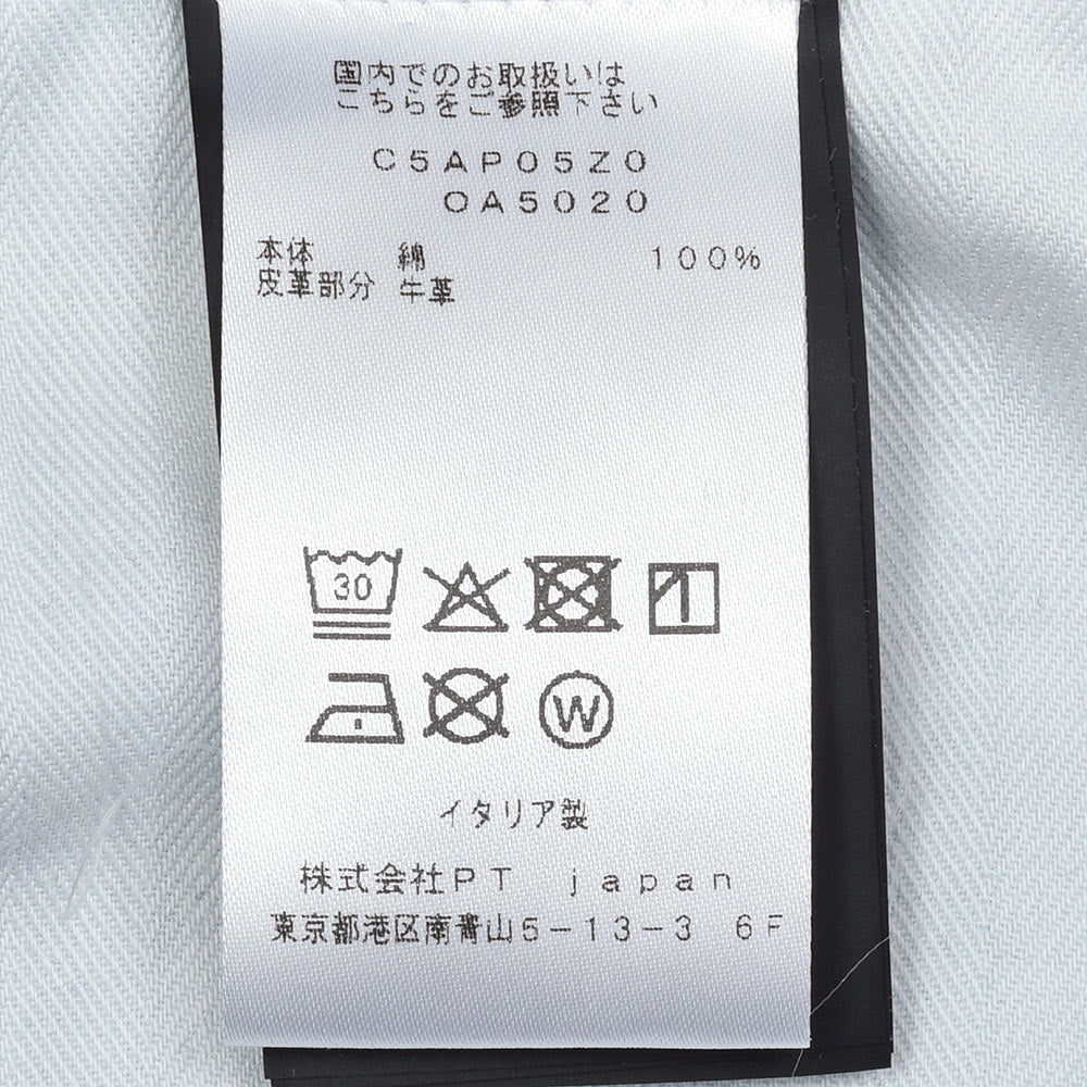 PT TORINO DENIM ピーティートリノデニム コットン ウォッシュド デニムワイドパンツ RAP/LOOSE FIT/OA5020