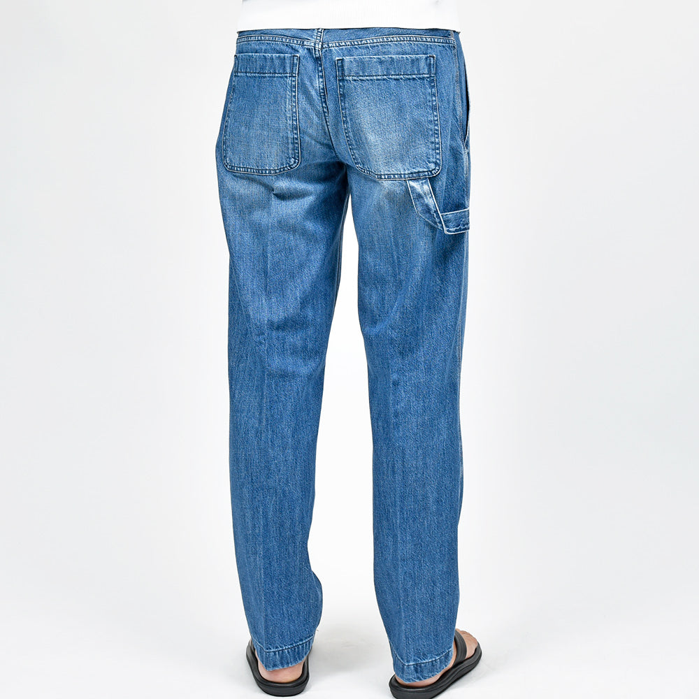PT TORINO DENIM ピーティートリノデニム コットン ウォッシュド デニムペインターパンツ INDUSTRIAL/FATIGUE FIT/OA5010