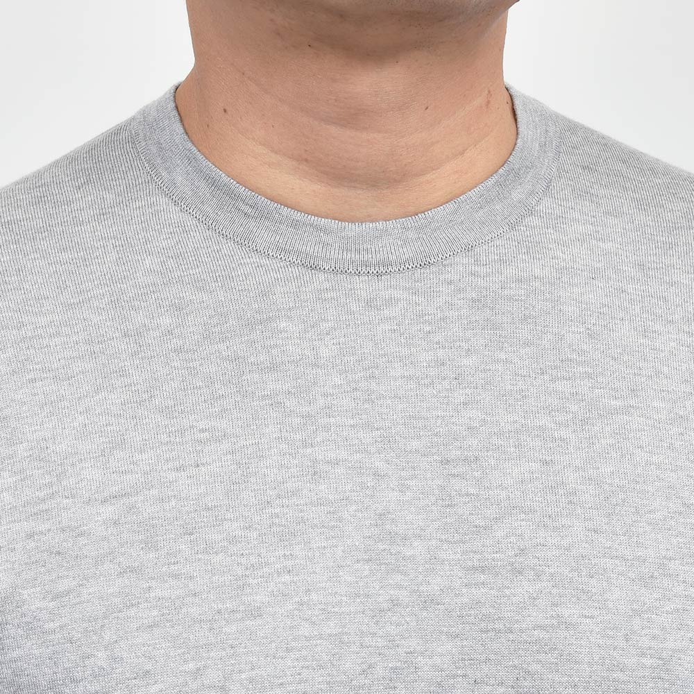 JOHN SMEDLEY ジョンスメドレー KEMPTON シーアイランドコットン 30ゲージ クルーネックニット EASY FIT