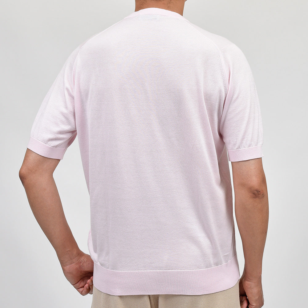 JOHN SMEDLEY ジョンスメドレー KEMPTON シーアイランドコットン 30ゲージ クルーネックニット EASY FIT