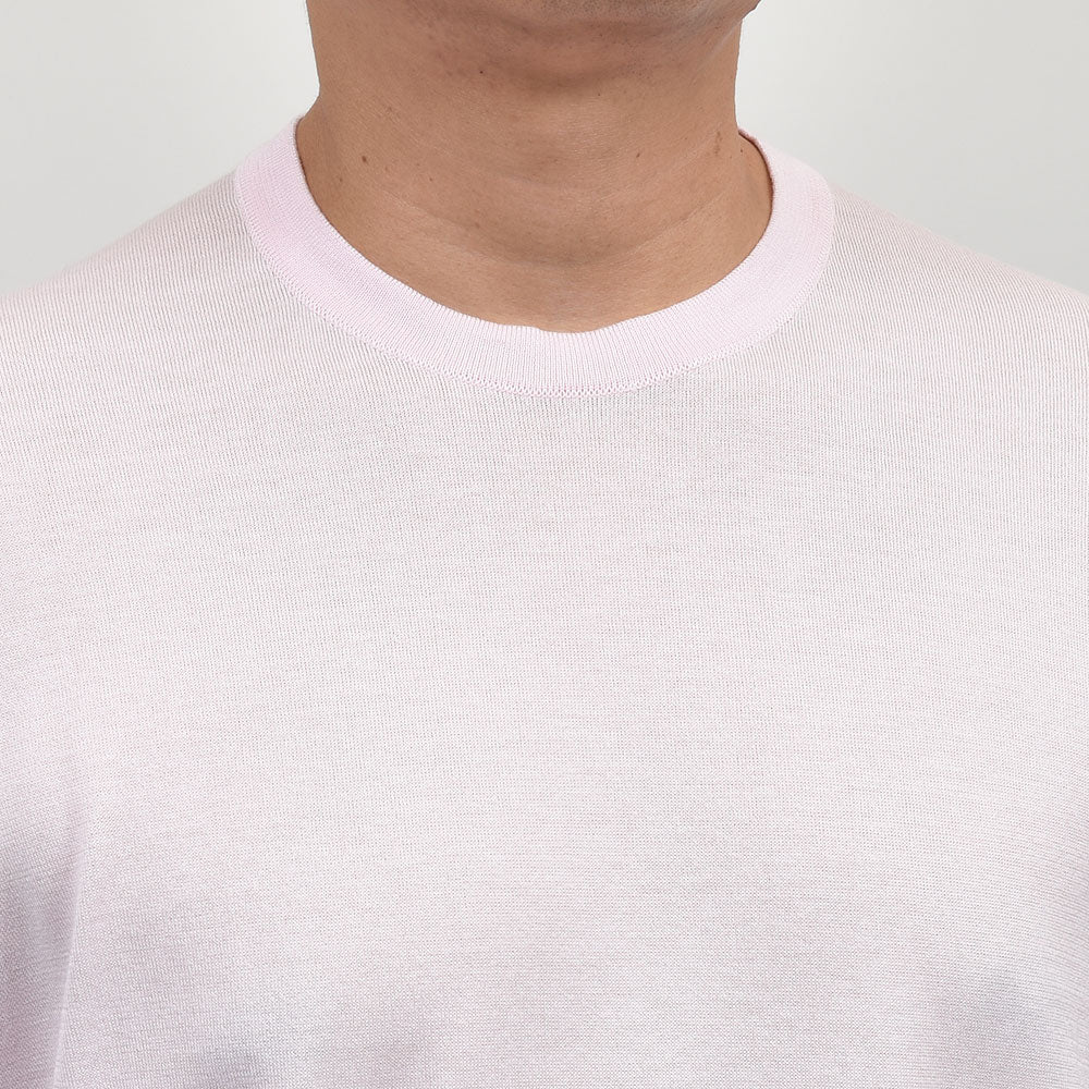 JOHN SMEDLEY ジョンスメドレー KEMPTON シーアイランドコットン 30ゲージ クルーネックニット EASY FIT