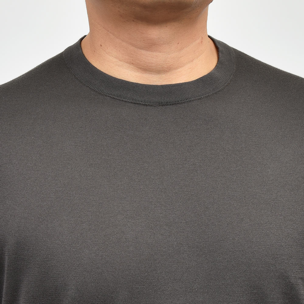 JOHN SMEDLEY ジョンスメドレー S4676 シーアイランドコットン 30ゲージ クルーネック ニットTシャツ