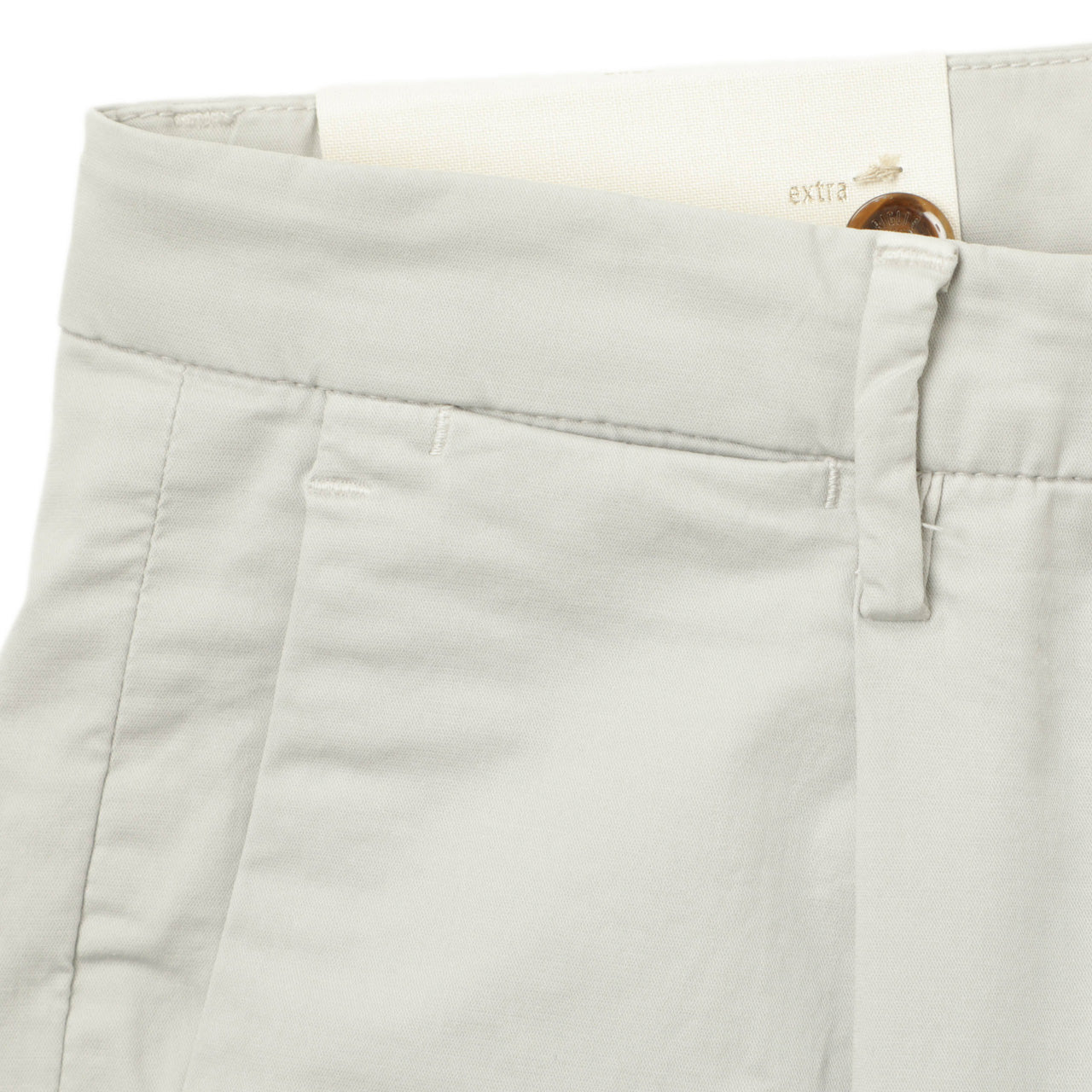 ブリリア 1949 / 1プリーツ ストレッチ スラックス パンツ/ SLIM FIT / BG07 325127 /  0003 ライトグレー