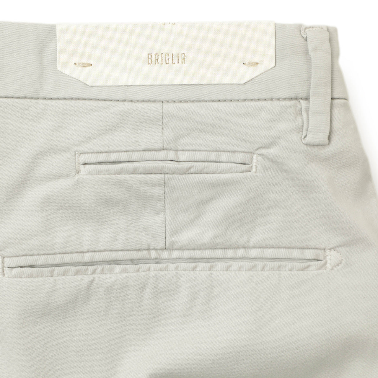 ブリリア 1949 / 1プリーツ ストレッチ スラックス パンツ/ SLIM FIT / BG07 325127 /  0003 ライトグレー