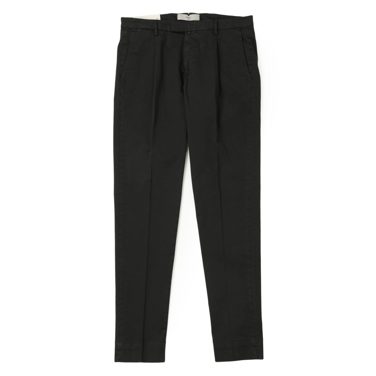 ブリリア 1949 / 1プリーツ ストレッチ スラックス パンツ/ SLIM FIT / BG07 325127 / 0010 ブラック