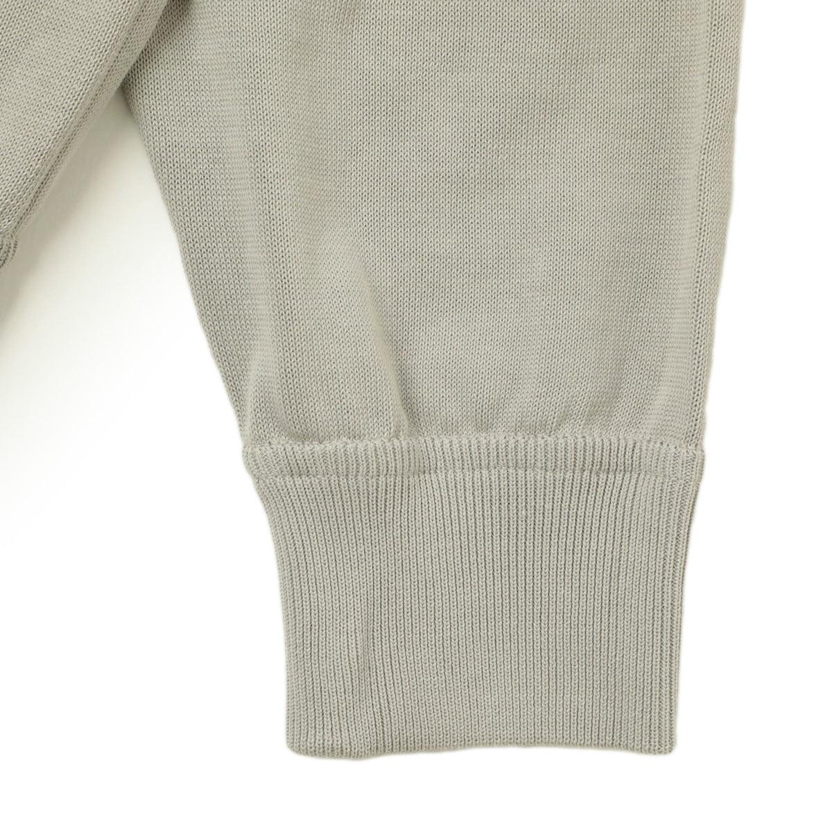 フィリッポ デ ローレンティス / コットン ボンバー ニットジャケット / CrepeCotton /  5110-BZ1ML2AT11 / ライトグレー