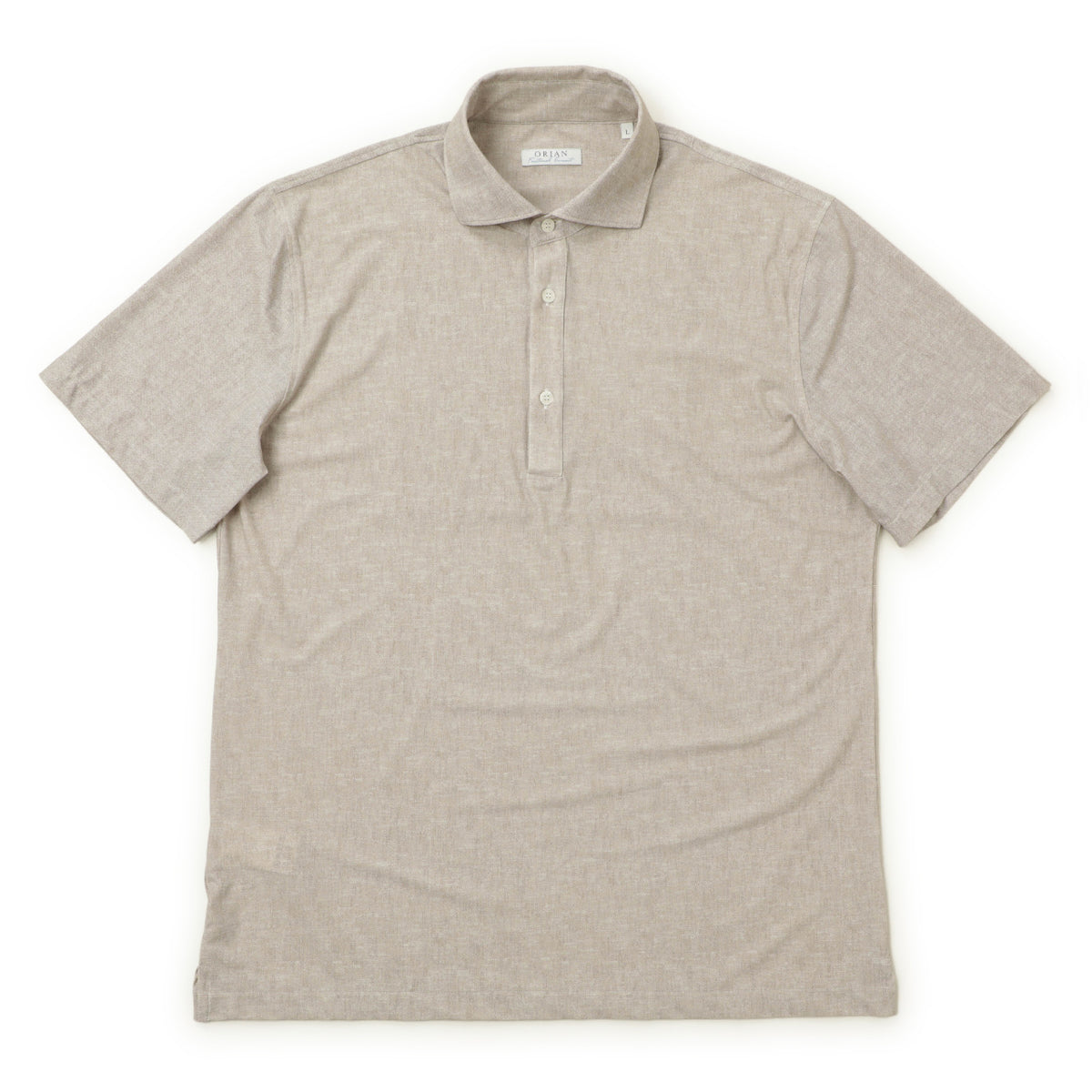 オリアン / ポロシャツ 半袖 セミワイドカラー / ナイロン ストレッチ / MPOLOI UT34 / Functional Garment / LY / メランジベージュ