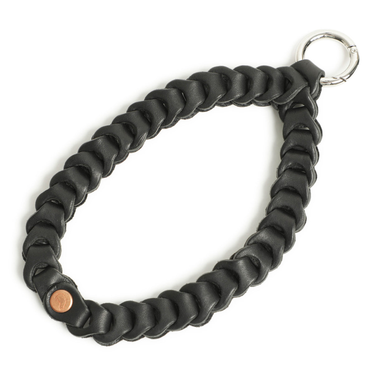 il micio イルミーチョ ストラップ マルチストラップ メッシュ レザー 牛革 バケッタ VACCHETTA BOHO B-84 NERO ブラック