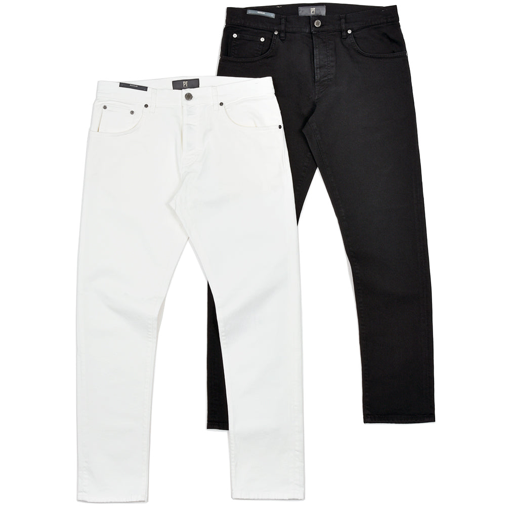 PT TORINO DENIM（ピーティートリノデニム） BREAKBEAT ストレッチ レギュラーデニムパンツ/OA14T0