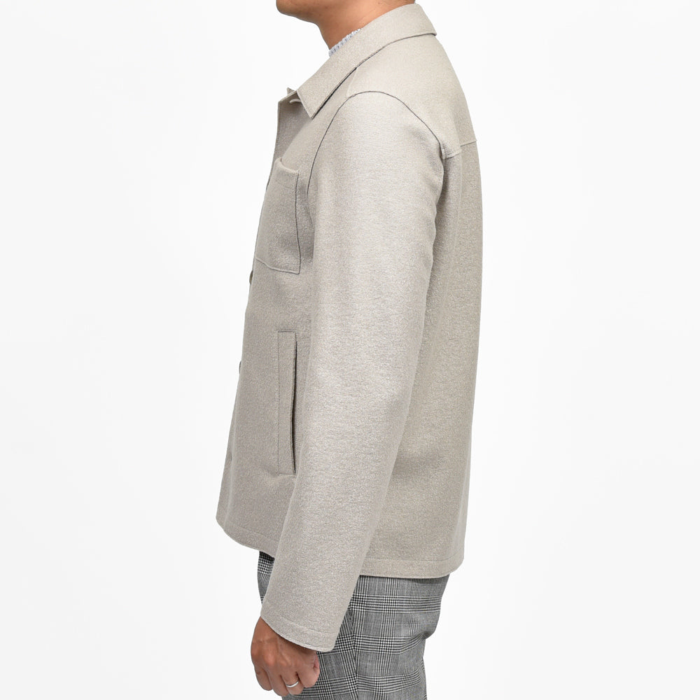 HERNO（ヘルノ） RESORTリゾート フェルテッドウールシャツブルゾン GI00090UR-33372