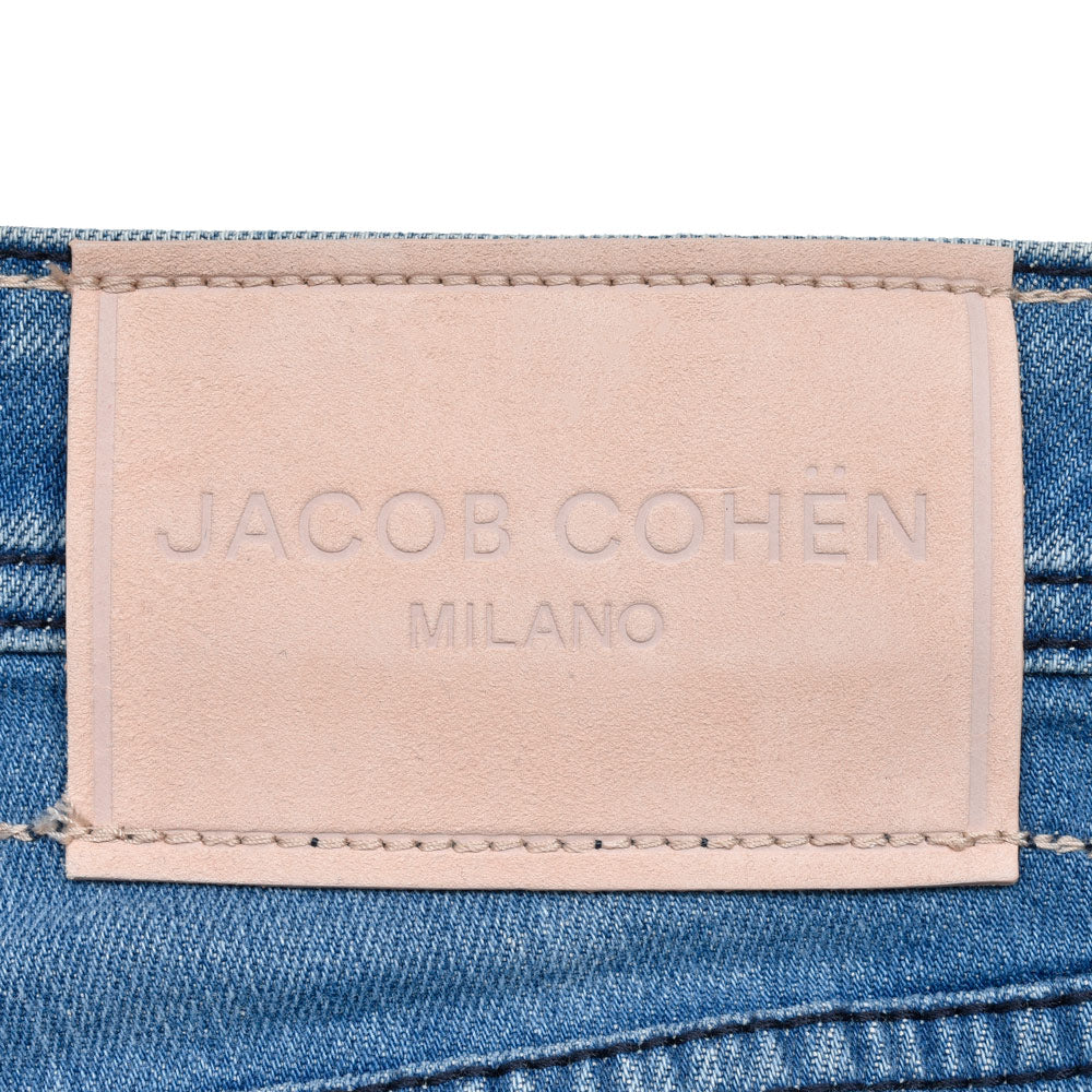 JACOB COHEN（ヤコブコーエン） NICKSLIMニックスリム ウォッシュドストレッチスリムテーパードデニム 226-22516