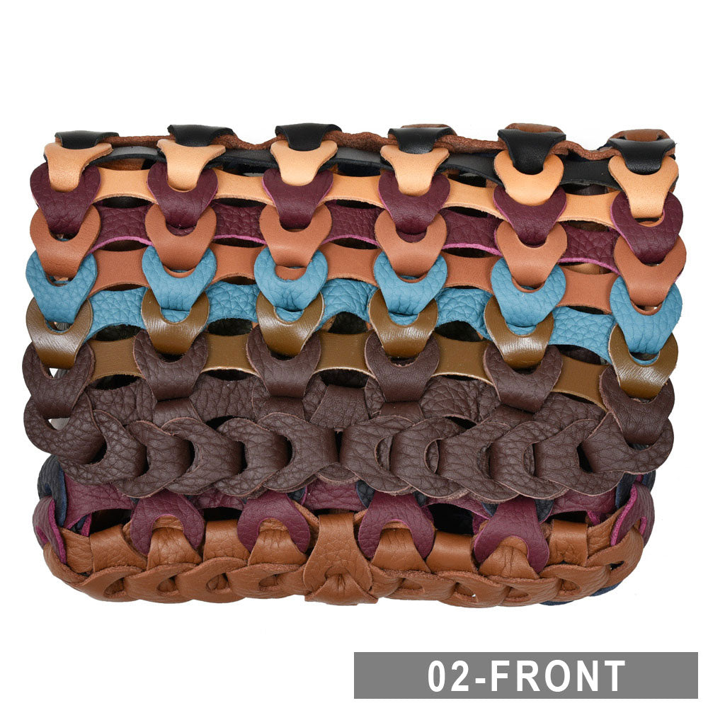 il micio（イル ミーチョ） イントレチャートレザーミニクラッチバッグ B-77 CLUTCH BAG S SDGS