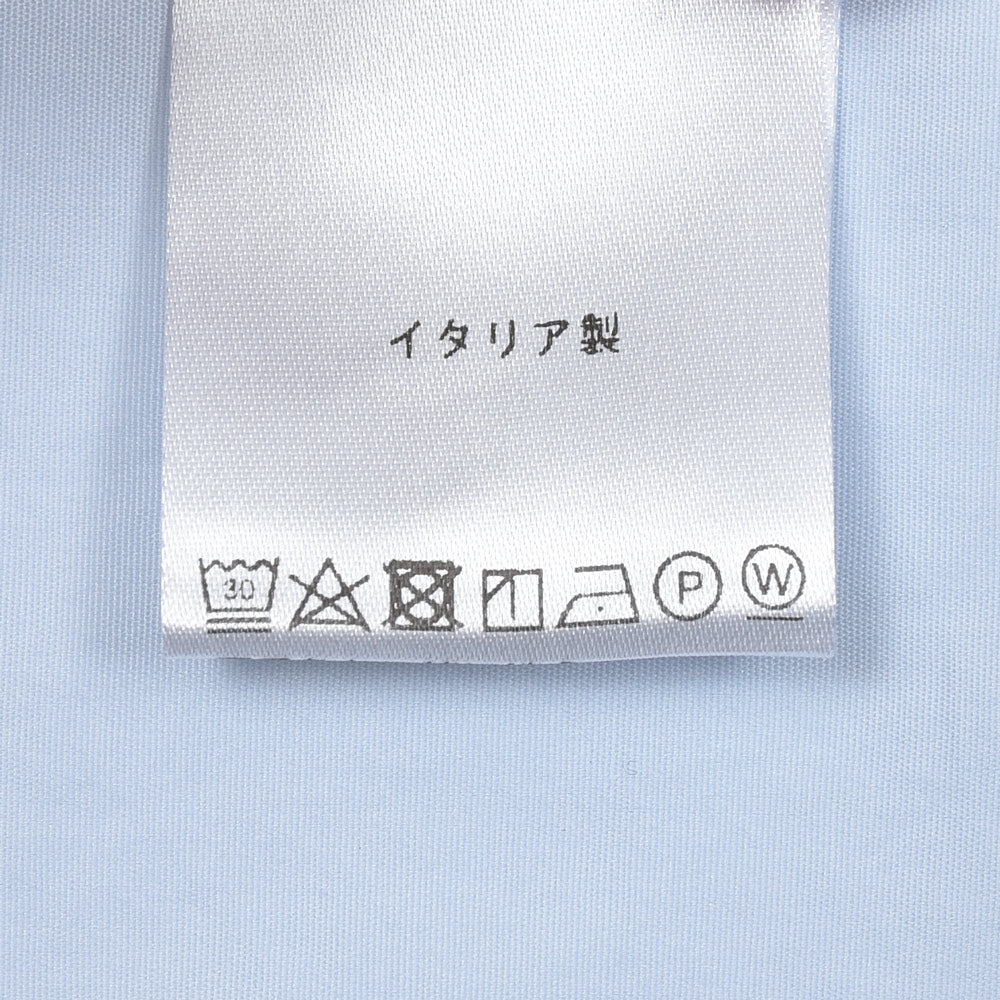 Finamore（フィナモレ） LUIGIルイジ/BALIバーリ 120/2ポプリンワイドカラーシャツ C0617E