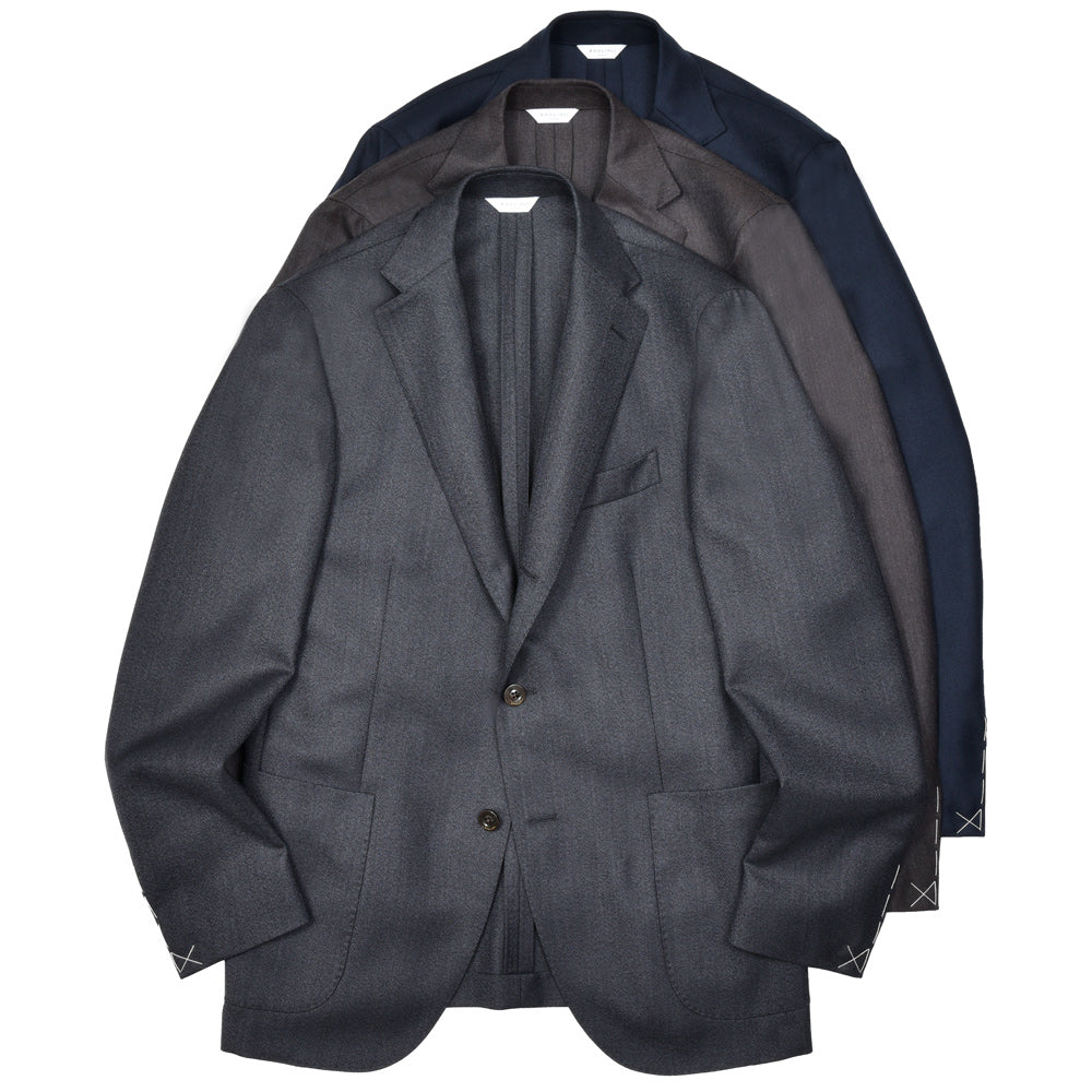 BOGLIOLI（ボリオリ） DOVERドーヴァー ウールホップサック3Bジャケット W2902E/FA0051