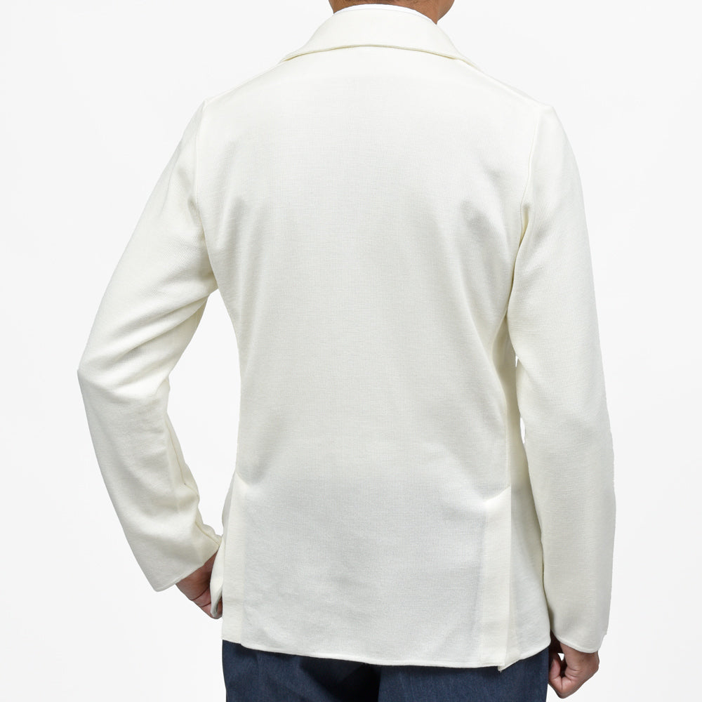 LARDINI（ラルディーニ） ウールミラノリブニットジャケット CNCJLJM56/CN65000