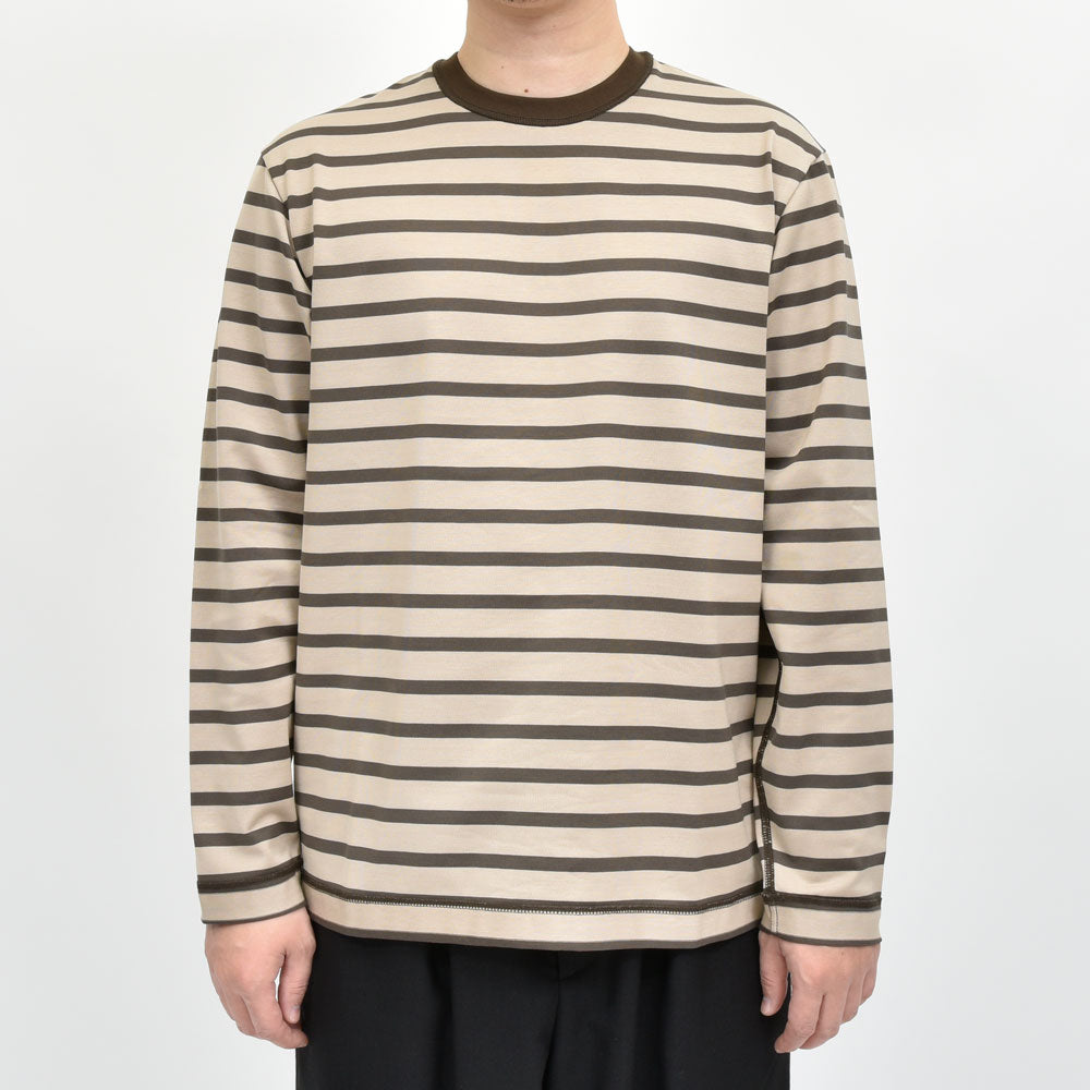 AMBELL(アンベル) KEY PIECE コットンボーダークルーネックL/Sカットソー 00018(4)